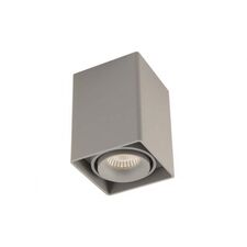Donolux DL18611/01WW-SQ Silver Grey Накладной светильник под сменную лампу