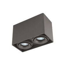 Donolux DL18611/02WW-SQ Shiny black Накладной светильник под сменную лампу