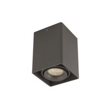 Donolux DL18611/01WW-SQ Shiny black Накладной светильник под сменную лампу