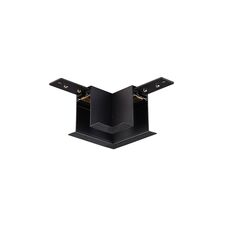 Donolux L corner DLM01/Black L-образный угол-соединитель для встраиваемого магнитного шинопровода