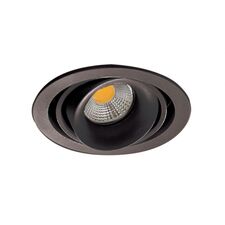Donolux DL18615/01WW-R Shiny black/Black Встраиваемый светильник под сменную лампу