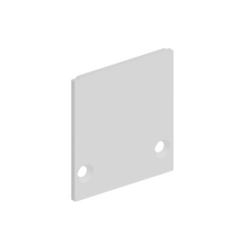 Donolux DNCAP18506RAL9003 Боковая  глухая заглушка для профиля DN18506 Цвет:Белый матовый,RAL9003,Серия:DN8ALE