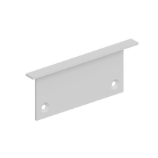 Donolux DNCAP18512RAL9003 Боковая  глухая заглушка для профиля DN18512 Цвет:Белый матовый RAL9003,Серия:DN8ALE