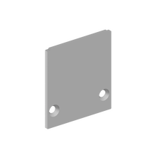 Donolux DNCAP18506Alu Боковая  глухая заглушка для профиля DN18506 Цвет:Анодированное серебро,Серия:DN8ALE