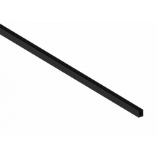 Donolux DN18510RAL9005 Накладной алюминиевый профиль,  10х13х2000. Цвет: Черный матовый, RAL9005,Серия:DN8ALE