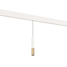 Donolux DL20298WW5WS Светодиодный светильник Tandem для SPACE Track system 5Вт, D55xH1350 мм, 400Лм, 36°, 3000К, диммируемый 0-10В, IP20, Ra >90, белый