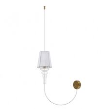 Donolux DL20751W1WBrClear Бра CASCATA,AC220В, 1хЕ14 40Вт макс.