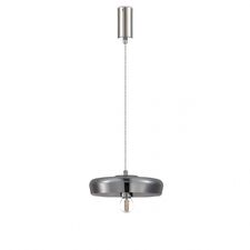 Donolux S111057.1Smoky Подвес, D240xH65 мм, 1хЕ27 40Вт, дымчатый