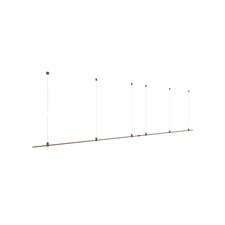 Donolux DL20225L4000C B.Bronze Donolux Magnet Modular System «CODE 1.2», L4000хH95-3000 мм (высота регулируется), DC24V, подвесное