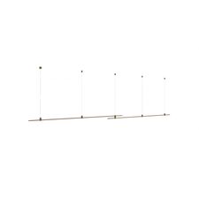 Donolux DL20225L2000x2C B.Bronze Donolux Magnet Modular System «CODE 1.2», L2000х2хH95-3000 мм (высота регулируется), DC24V, подвесно