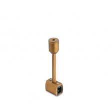 Donolux Connector 180 H95 BBr DL20224 Donolux Magnet Modular System «CODE 1.2», токопроводящий прямой соединитель на стойке для оснований,