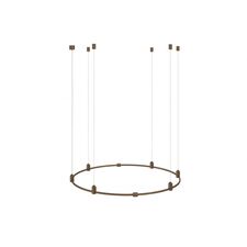 Donolux DL20225D800C B.Bronze Donolux Magnet Modular System «CODE 1.2», D800хH95-3000 мм (высота регулируется), DC24V, подвесное к