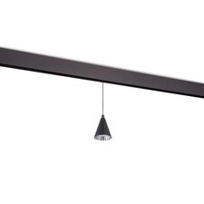 Donolux DL20297WW5BS Светодиодный светильник Tring для SPACE Track system 5Вт, D75xH1285 мм, 348Лм, 36°, 3000К, диммируемый 0-10В, Ra >90, черный