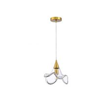 Donolux S111055.1Brass Подвес, 1хЕ27 40Вт, плафон стеклянный, прозрачный