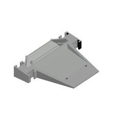 Donolux DNCAP18521Alu Боковая  глухая заглушка для профиля DN18521 Цвет:Серебро,Серия:DN8ALE