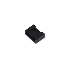 Donolux Sling End Cap Double Торцевая заглушка для токопроводящего ремня (двойная) Sling System, L36xW12,5xH25 мм, черный