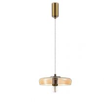 Donolux S111057.1Amber Подвес, D240xH65 мм, 1хЕ27 40Вт, янтарный