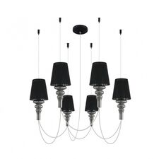 Donolux DL20751S6BBGrey Подвес CASCATA, AC220В, 6хЕ14 40Вт макс.