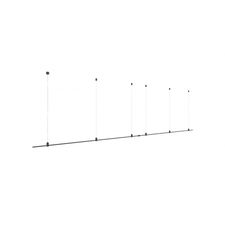 Donolux DL20225L4000C Black Donolux Magnet Modular System «CODE 1.2», L4000хH95-3000 мм (высота регулируется), DC24V, подвесное