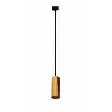 Donolux DL18895R1BBrass S Светодиодный светильник подвесной под сменную лампу, черный-латунь