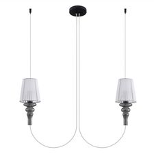 Donolux DL20751S2WBGrey Подвес CASCATA, AC220В, 2хЕ14 40Вт макс.