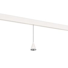 Donolux DL20297WW5WS Светодиодный светильник Tring для SPACE Track system 5Вт, D75xH1285 мм, 348Лм, 36°, 3000К, диммируемый 0-10В, Ra >90, белый