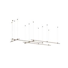 Donolux DL20225L2000x3L1000x2C B.Bronze Donolux Magnet Modular System «CODE 1.2», L2000x3xL1000х2хH95-3000 мм (высота регулируется), DC24V,