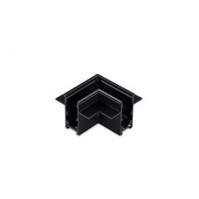 Donolux L corner DLS InB L-образный угол-соединитель для встраиваемого шинопровода, L60*W60*H41 мм, черный