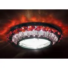 Donolux DL062.02.1/6 crystal/red Встраиваемый светильник