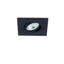 Donolux DL1520SQ1B Светильник встраиваемый, поворотный квадрат, GU10, L92хW92xH60мм, IP20, черный, без лампы