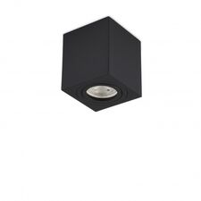 Donolux DL18613SQ1B Накладной светодиодный светильник, GU10, L80xW80хH90мм, IP20, черный, без лампы