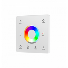 Donolux DN18302RGBCCTWhite RGB+CCT настенный пульт дистанционного управления, 1 зона, белый, зона охвата 30м