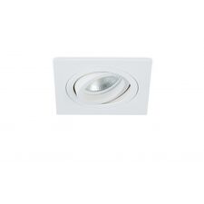 Donolux DL1520SQ1W Светильник встраиваемый, поворотный квадрат, GU10, L92хW92xH60мм, IP20, белый, без лампы