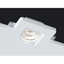 Donolux DL271SQ1W Светильник встраиваемый гипсовый, белый, 1xGU10