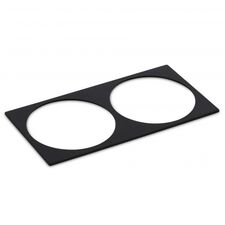 Donolux Frame DL20761B2 Декоративная  двойная рамка для светильника DL20761, 175х89х2.5, черная