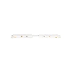 Donolux Connector 90 W Токопроводящий угловой соединитель для подвесного/накладного/встраиваемого шинопровода, провод 5 см, белый