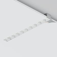 Donolux DL18519M141A20.30.383CH 151 Donolux Led светильник встраиваемый, 20W, 383х74,8мм, H39,8мм, 1800Lm, 30х75°, 3000К, Ra80, IP20, UGR16, к