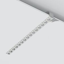 Donolux DL18519M141A30.38.573CH 150 Donolux Led светильник встраиваемый, 30W, 573х74,8мм, H39,8мм, 2700Lm, 38°, 3000К, Ra80, IP20, UGR16, корп