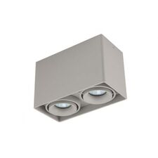 Donolux DL18610/02WW-SQ Silver Grey Накладной светильник под сменную лампу