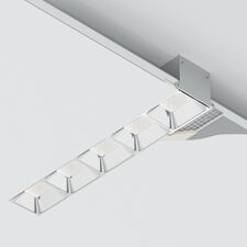Donolux DL18519M141A10.30.193CH 151 Donolux Led светильник встраиваемый, 10W, 193х74,8мм, H39,8мм, 900Lm, 30х75°, 3000К, Ra80, IP20, UGR16, ко