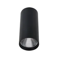 Kink Light 08570-12,19 Светильник Фабио черный h12 d5,5 Led 7W (4000K)
