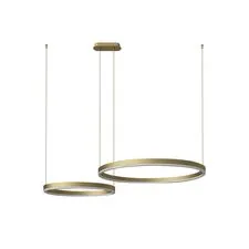 Kink Light 08219,33P(3000K) Подвес Тор матовое золото w90*60 (d40+60) h150 Led 60W (3000K)
