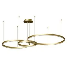 Kink Light 08223,33P(4000K) Подвес Тор матовое золото w133.5*95(d80+60+40) h150 Led 110W (4000k) диммируемый, с пультом ДУ