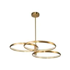 Kink Light 08203,20P(3000K) Люстра Тор-Трио бронза d101 h150 Led 54w (3000k)