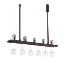 Donolux DL20711WW20W5 Brown Подвес, 20Вт (LED 5x0,5Вт+светодиодная лента 17,5Вт), коричневый