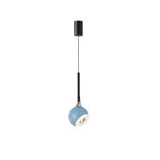 Kink Light 07529-1A,05 Подвес Тимо голубой d12 h165 Led 8W (4000K) с лифтом