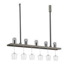 Donolux DL20711WW20W5 Grey Подвес, 20Вт (LED 5x0,5Вт+светодиодная лента 17,5Вт), серый