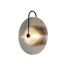 Kink Light 08438-2,19(16) Настенный светильник Мелисса черный/дымчатый d25 h30 Led 6W (4000K)