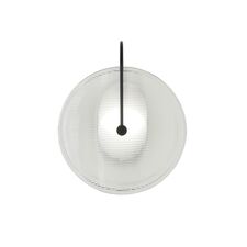 Kink Light 08438-2,19(21) Настенный светильник Мелисса черный/прозрачный d25 h30 Led 8W (4000K)