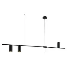 Kink Light 07621-3,19 Люстра Рия черный w126*6 h85/55/45 GU10 3*10W